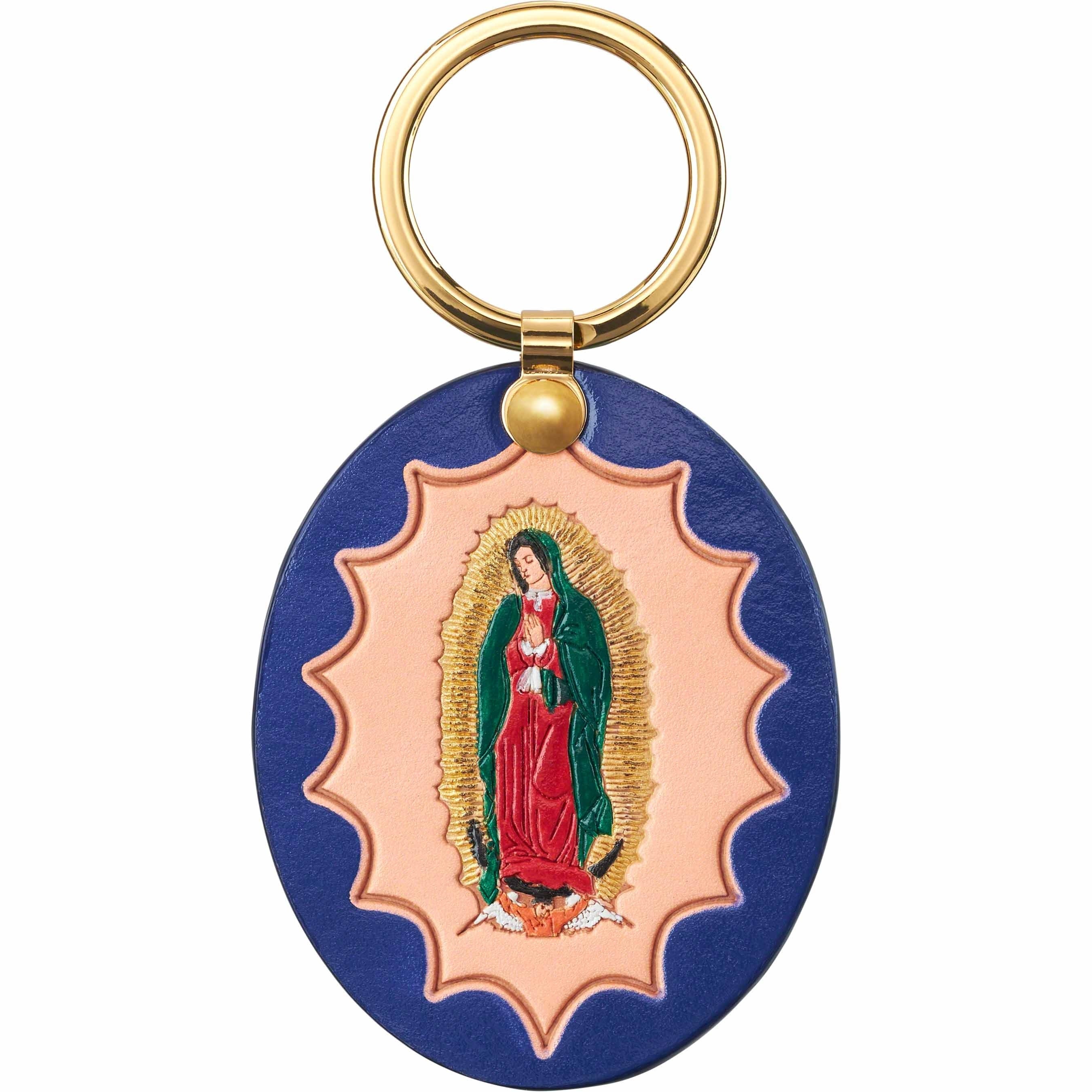 Guadalupe Leather Keychain view 5